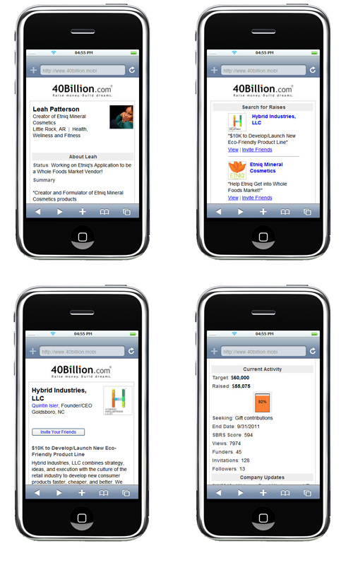 40Billion.com mobile website at 40billion.mobi 40Billion.com mobile website at 40billion.mobi